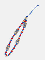 BaubleBar University of Kansas Beaded Phone Charm - University of Kansas - 
    Collegiate sports phone charm
  
