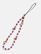 University of Alabama Beaded Phone Charm - University of Alabama