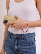 BaubleBar University of Alabama Beaded Phone Charm - University of Alabama - 
    Collegiate sports phone charm
  
