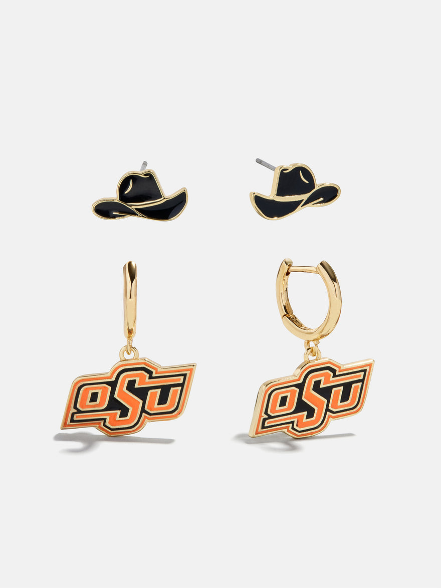 Oklahoma State University Earring Set - Oklahoma State University