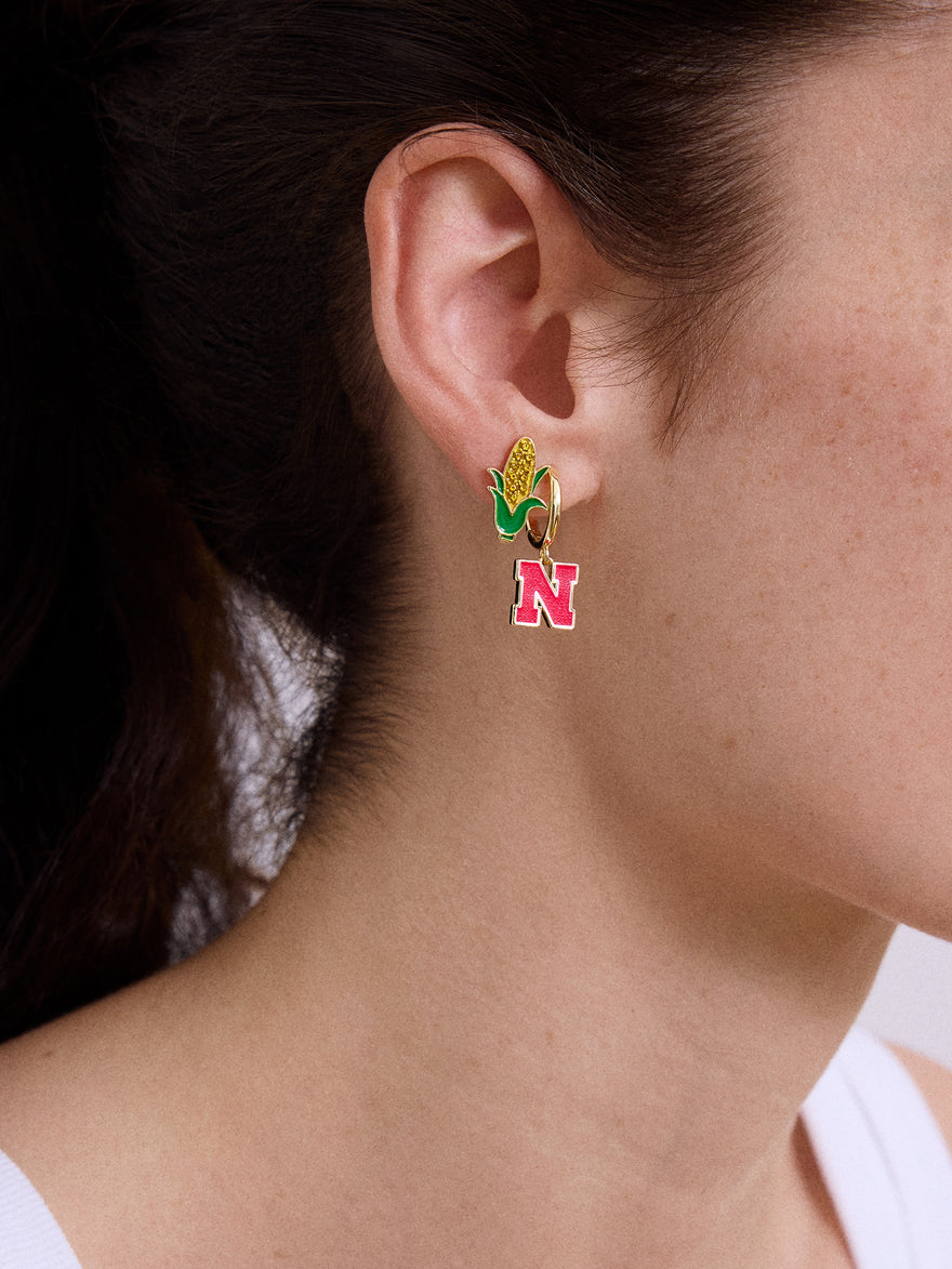 University of Nebraska Earring Set - University of Nebraska