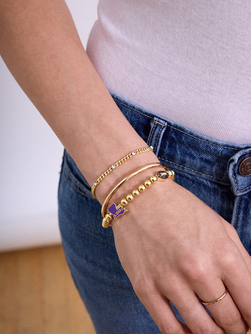 Louisiana State University Pisa Bracelet - Louisiana State University