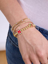 BaubleBar University of Nebraska Pisa Bracelet - University of Nebraska - 
    University of Nebraska charm bracelet
  
