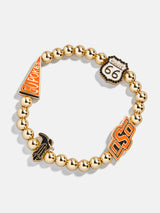 BaubleBar Oklahoma State University Pisa Bracelet - Oklahoma State University - 
    Oklahoma State University charm bracelet
  
