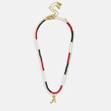 University of Alabama Beaded Logo Necklace Set - University of Alabama