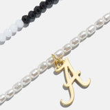University of Alabama Beaded Logo Necklace Set - University of Alabama