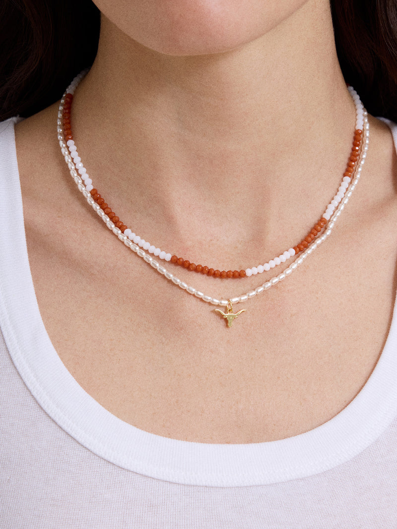 BaubleBar University of Texas at Austin Beaded Logo Necklace Set - University of Texas at Austin - 
    Set of University of Texas at Austin necklaces
  
