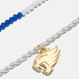 University of Kentucky Beaded Logo Necklace Set - University of Kentucky
