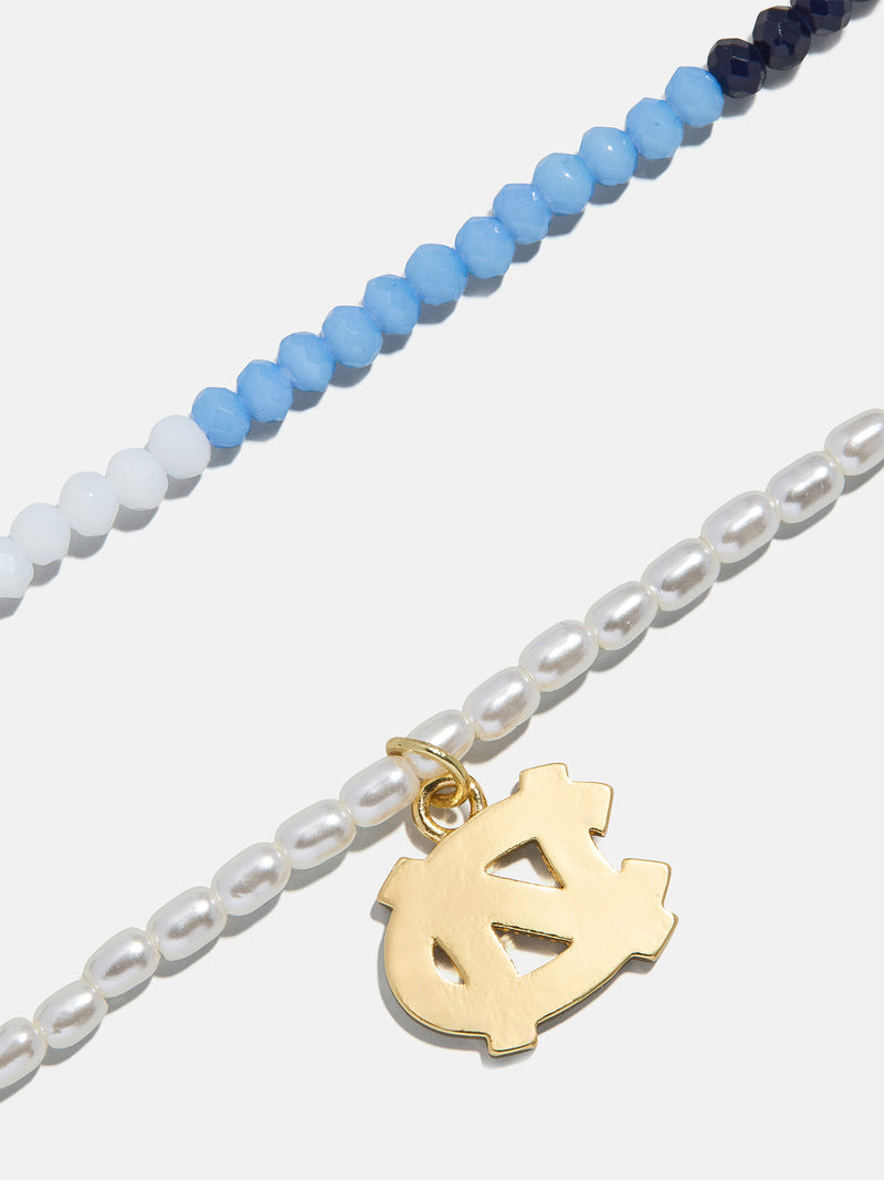 BaubleBar University of North Carolina Beaded Logo Necklace Set - University of North Carolina - 
    Set of University of North Carolina necklaces
  
