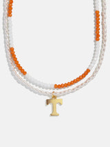 BaubleBar University of Tennessee Beaded Logo Necklace Set - University of Tennessee - 
    Set of University of Tennessee necklaces
  
