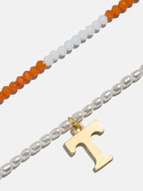 BaubleBar University of Tennessee Beaded Logo Necklace Set - University of Tennessee - 
    Set of University of Tennessee necklaces
  
