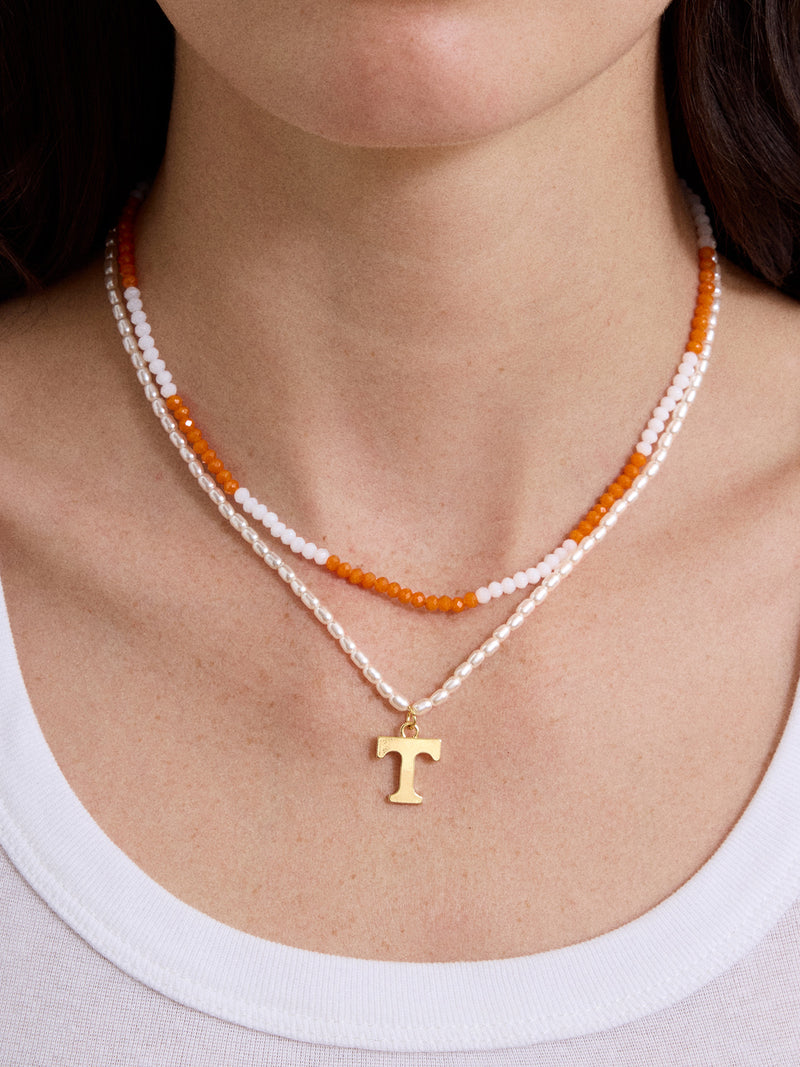 BaubleBar University of Tennessee Beaded Logo Necklace Set - University of Tennessee - 
    Set of University of Tennessee necklaces
  
