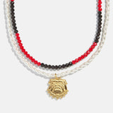 University of Georgia Beaded Logo Necklace Set - University of Georgia
