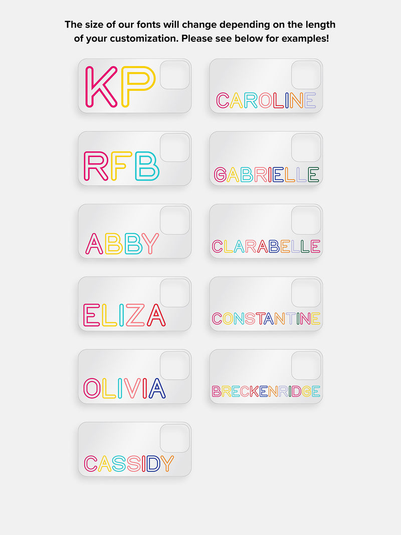 BaubleBar Fine Line Custom iPhone Case - Clear/Multi - 
    Ends Tomorrow: $50 Phone Cases
  
