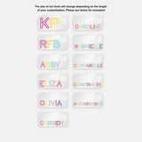 Fine Line Custom iPhone Case - Clear/Multi