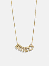 BaubleBar Retro Letter Custom Necklace - Retro Bubble Letter - 
    UP TO 80% OFF SALE
  
