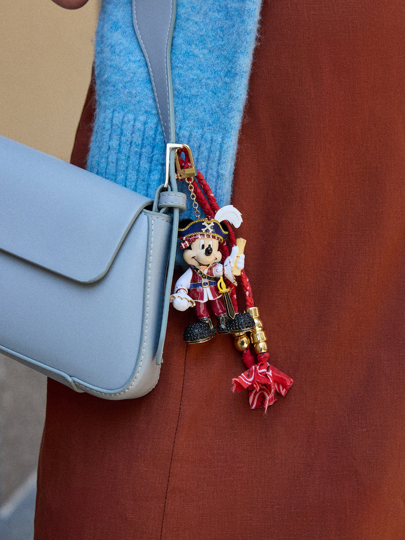 Disney Mickey Mouse Pirate Halloween Bag Charm Mickey Mouse