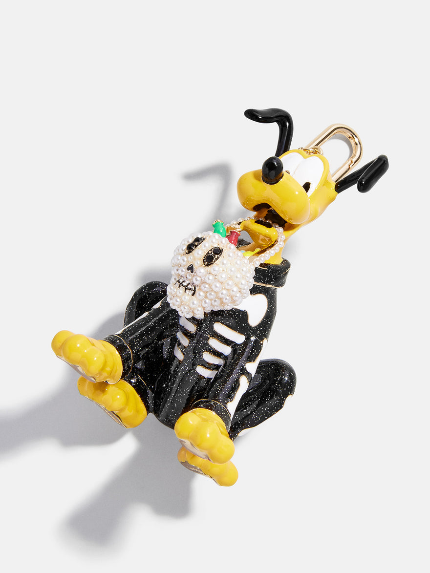 Disney Pluto Skeleton Halloween Bag Charm - Pluto Skeleton
