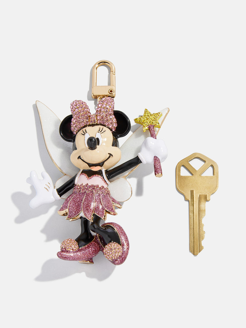 BaubleBar Disney Minnie Mouse Fairy Halloween Bag Charm - Minnie Mouse Fairy - 
    Embellished Disney keychain
  
