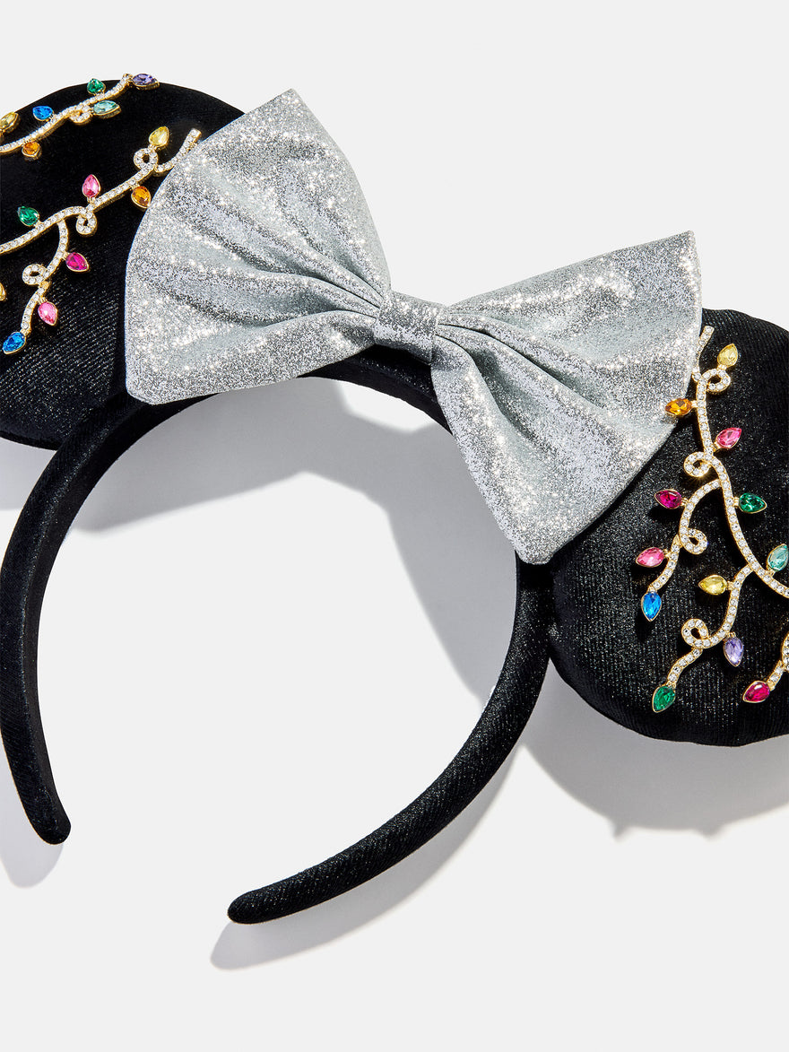 Disney Minnie Mouse Christmas Lights Ears Headband - Minnie Mouse Christmas Light Ears