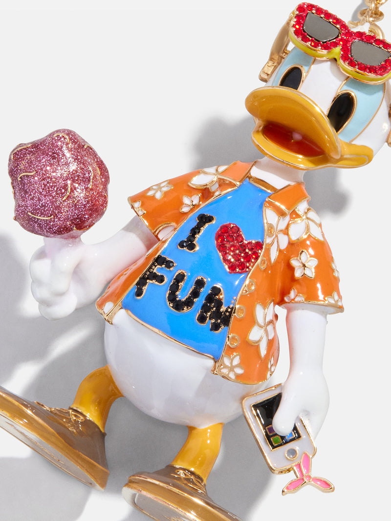 BaubleBar Disney Donald Duck Summer Activity Bag Charm - Donald Duck - 
    Oversized Disney keychain
  
