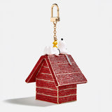Peanuts Snoopy Doghouse Bag Charm - Snoopy & Woodstock