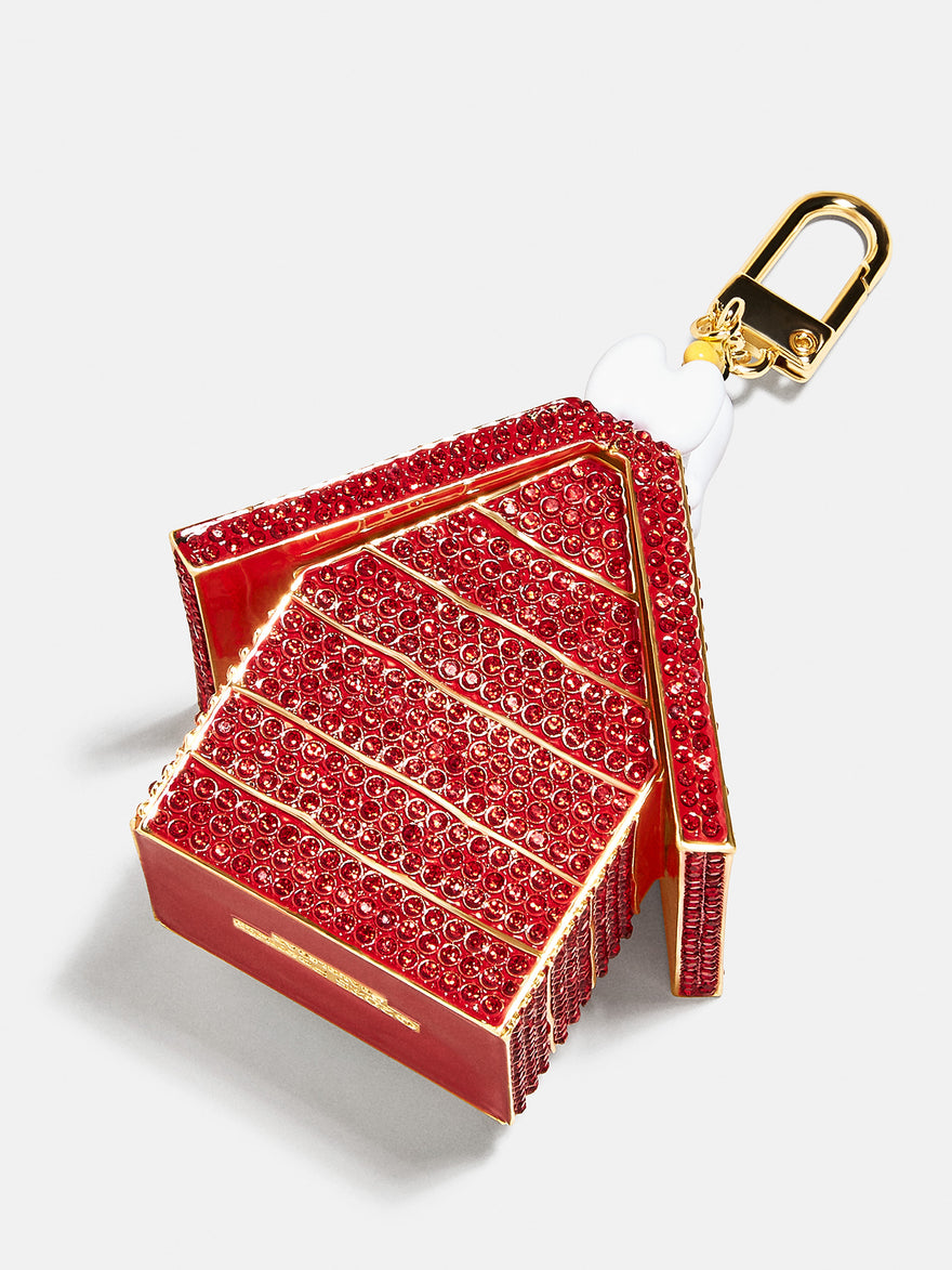 Peanuts Snoopy Doghouse Bag Charm - Snoopy & Woodstock