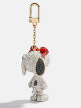 BaubleBar Peanuts Snoopy 3D Bag Charm - Snoopy - 
    Embellished key chain
  
