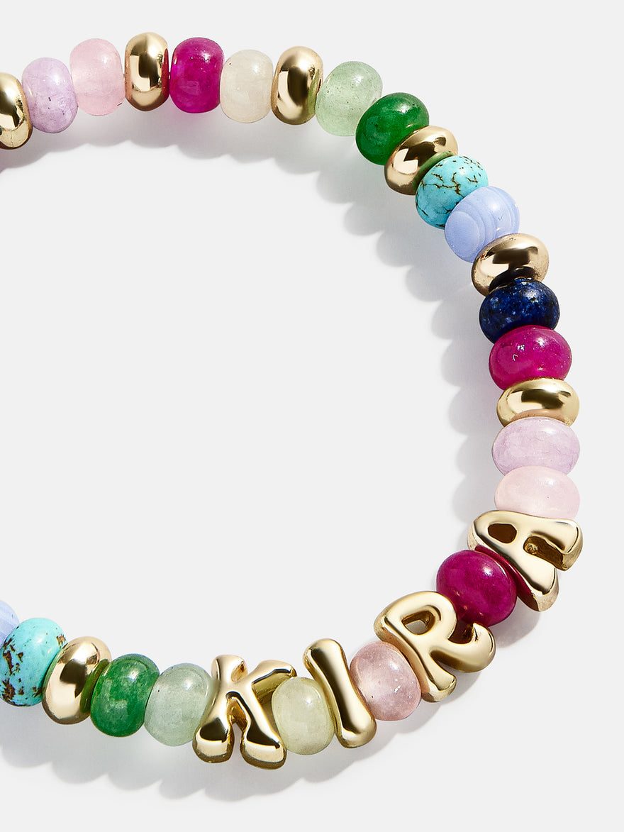 Semi-Precious Bubble Custom Bracelet - Semi-Precious Bubble