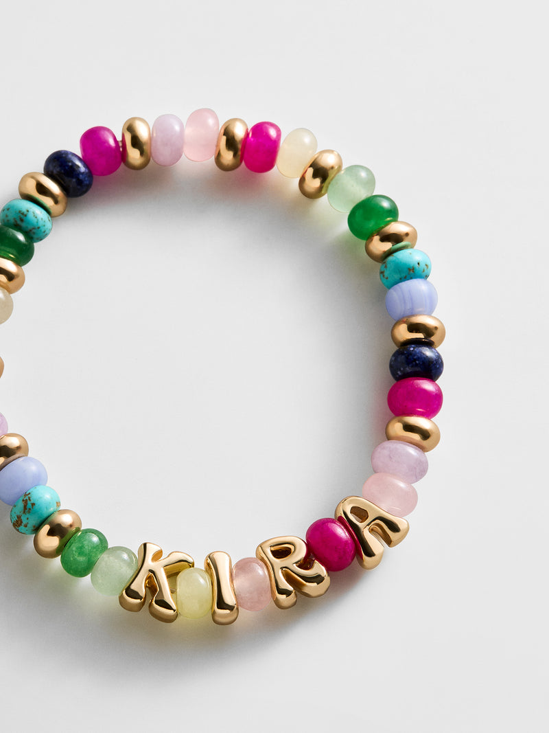 Semi-Precious Bubble Custom Bracelet - Semi-Precious Bubble