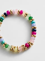 BaubleBar Semi-Precious Bubble Custom Bracelet - Semi-Precious Bubble - 
    Multicolored beaded bracelet 
  
