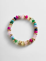 BaubleBar Semi-Precious Bubble Custom Bracelet - Semi-Precious Bubble - 
    Multicolored beaded bracelet 
  
