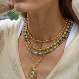 Amaris Semi-Precious Necklace - Multi