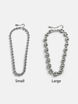 BaubleBar Thalia Silver Necklace - Silver - 
    Silver chunky necklace
  
