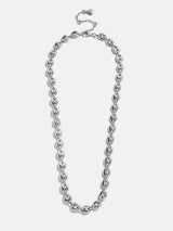 BaubleBar Thalia Silver Necklace - Small - 
    Silver chunky necklace
  

