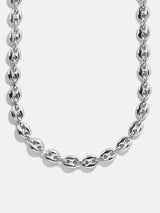 BaubleBar Thalia Silver Necklace - Small - 
    Silver chunky necklace
  
