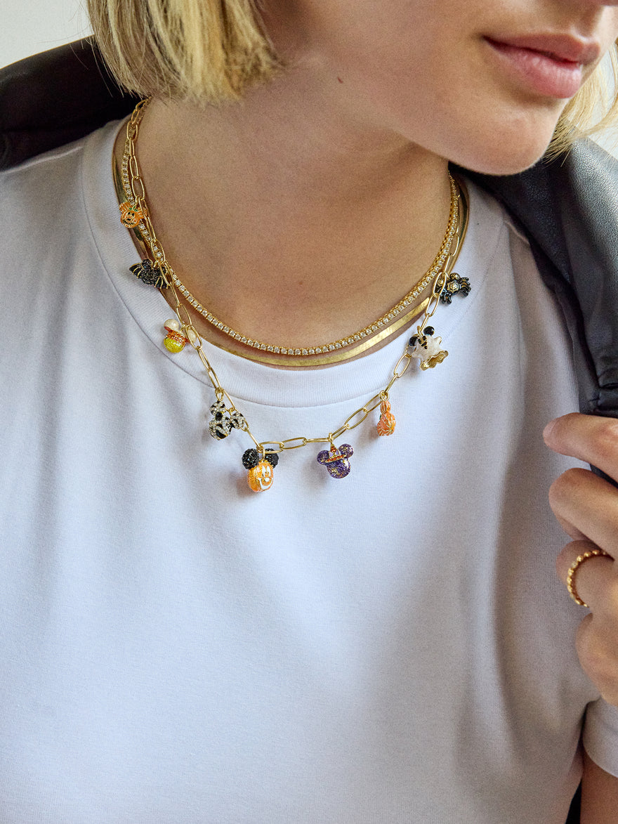 Disney Halloween Charm Necklace - All Hallows' Hue