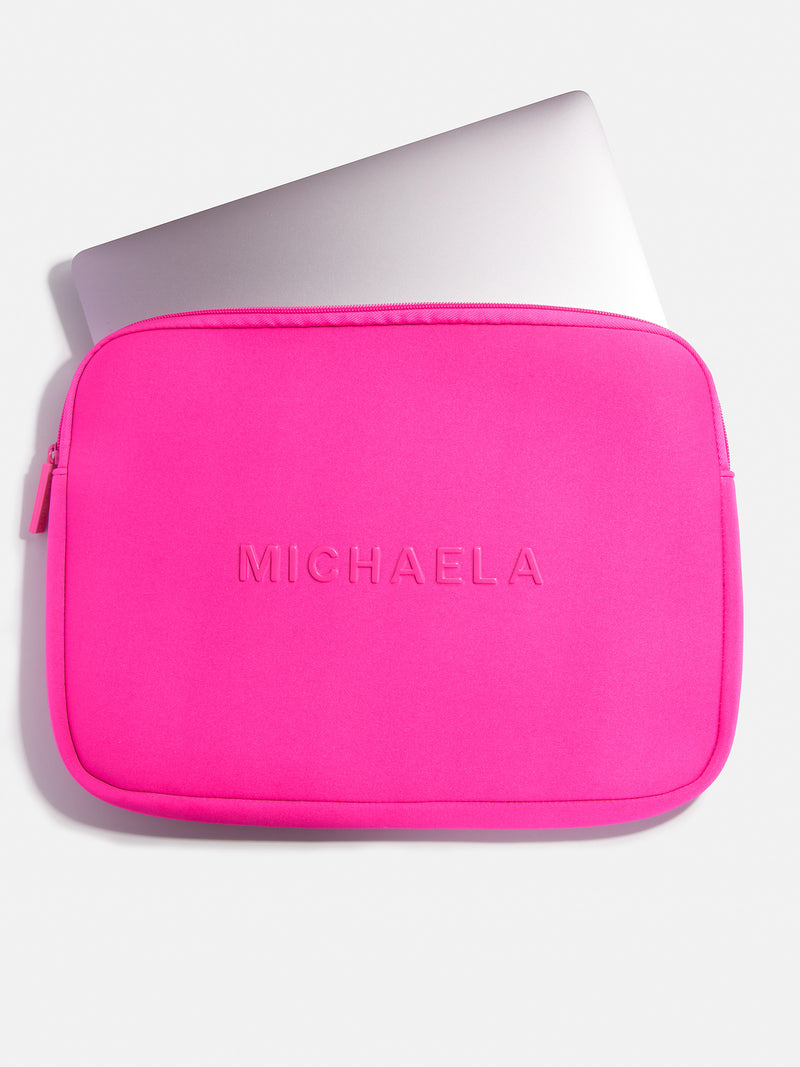 BaubleBar Fuchsia - 
    Personalized laptop case
  
