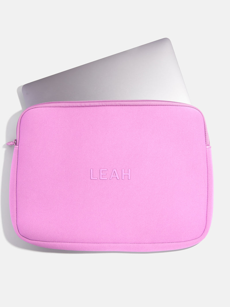 BaubleBar Lilac - 
    Personalized laptop case
  
