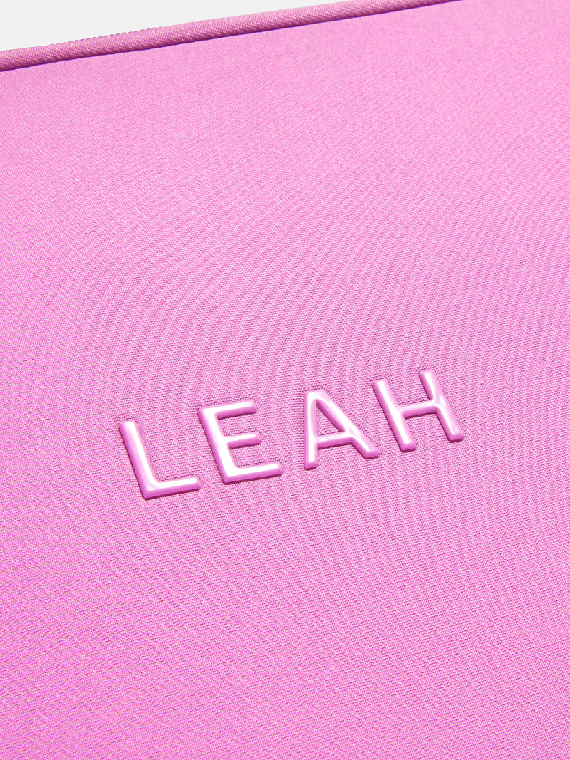 BaubleBar Lilac - 
    Personalized laptop case
  
