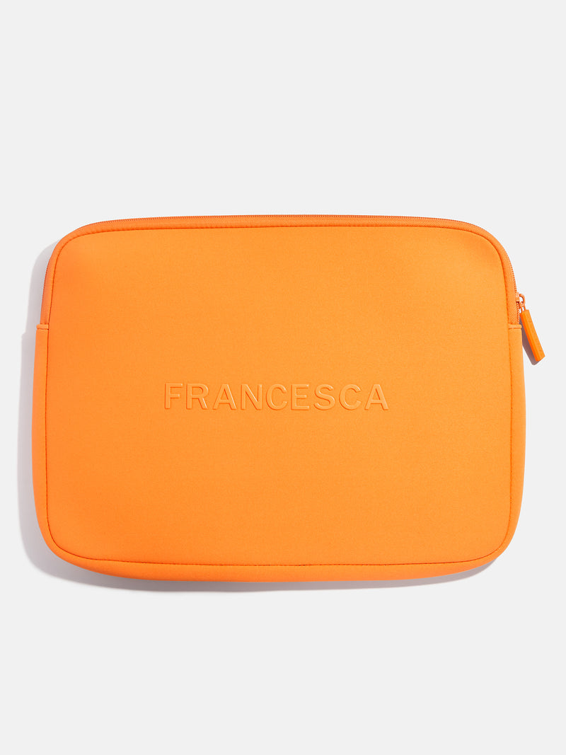 BaubleBar Tangerine - 
    Personalized laptop case
  
