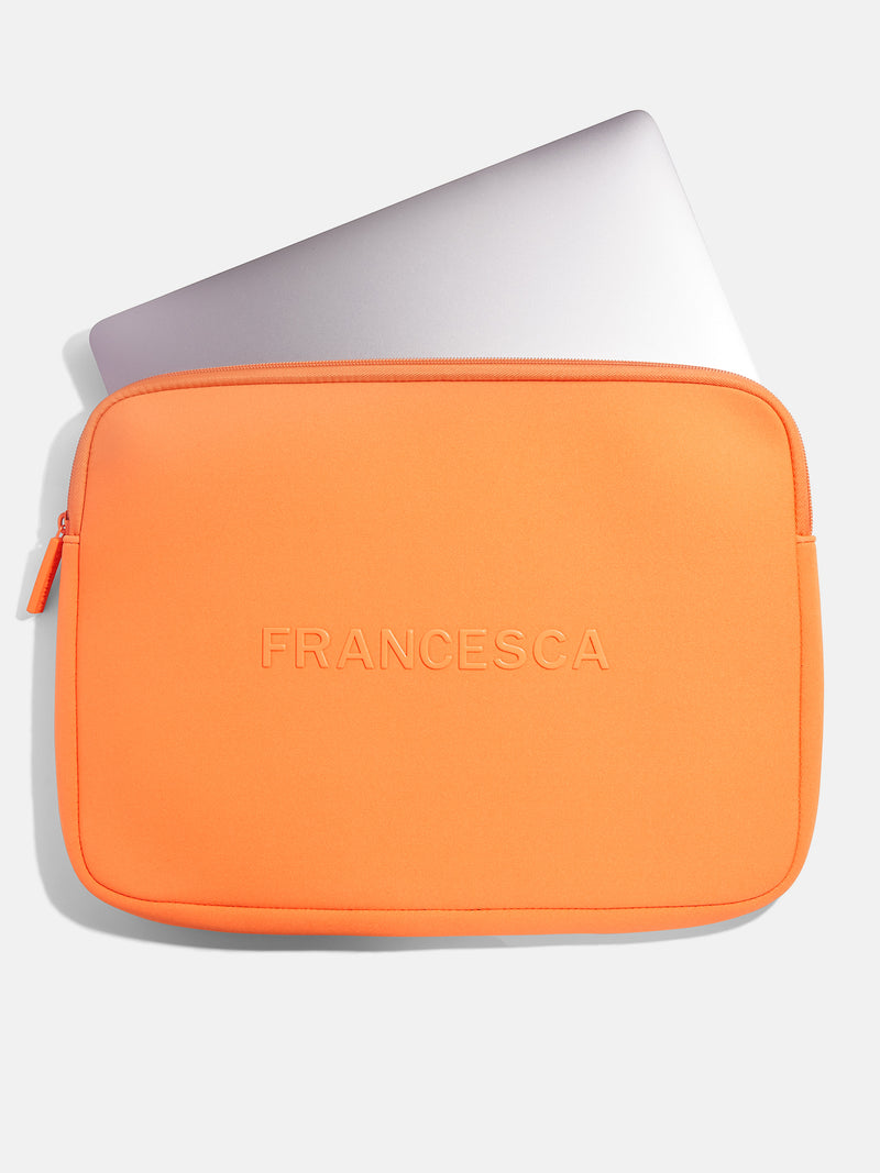 BaubleBar Tangerine - 
    Personalized laptop case
  
