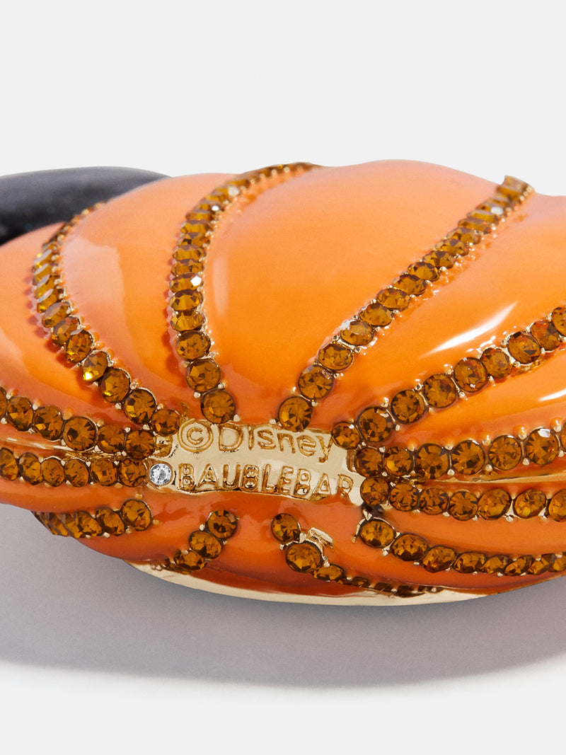 BaubleBar Disney Mickey Mouse Pumpkin Bag Charm - Black/Orange - 
    Disney Halloween keychain
  
