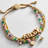 Rowan Semi-Precious Custom Layered Bracelet - St. Tropez
