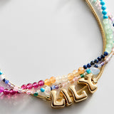 Rowan Semi-Precious Custom Layered Bracelet - Santorini