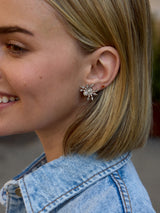 BaubleBar Crystal Creepers Spider Earrings - Spider - 
    Crystal Halloween earrings
  
