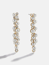 BaubleBar Margaux Pearl Drop Earrings - Gold/Pearl - 
    Statement pearl earrings 
  
