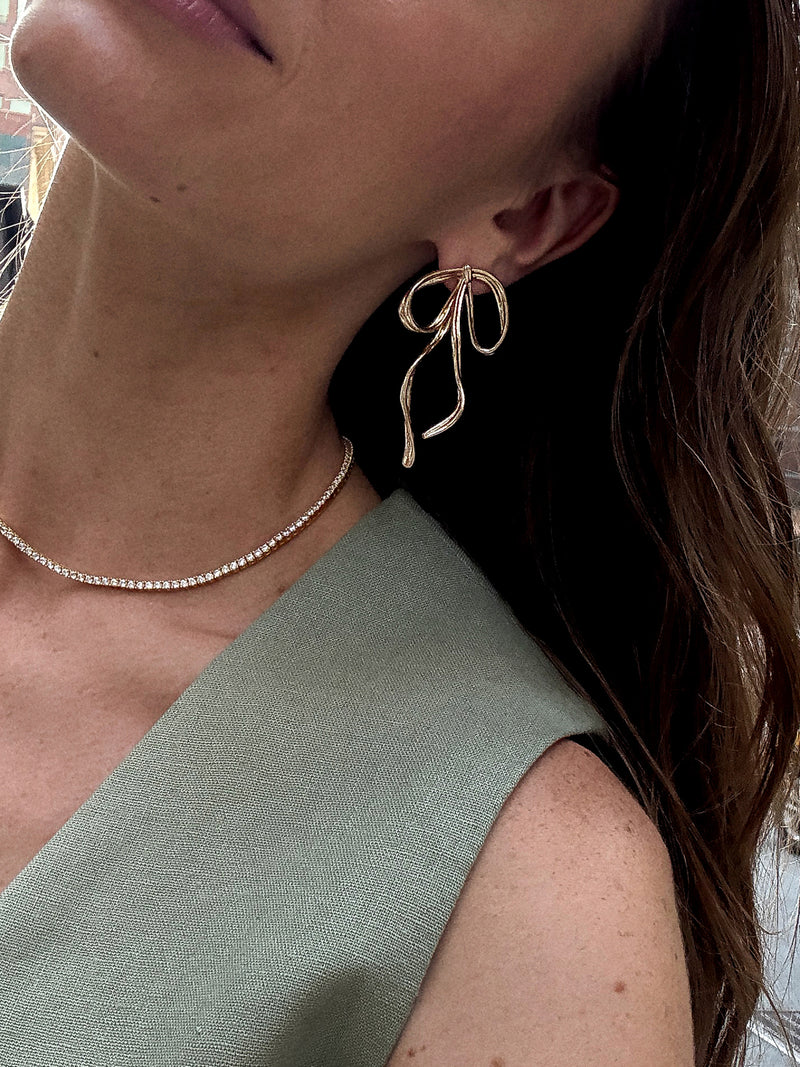 BaubleBar Louisa Bow Earrings - Gold - 
    Enjoy 20% Off - 3 Days OnlyEnjoy 20% Off Sitewide - 3 Days Only
  
