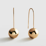 Gold Pisa Drop Earrings