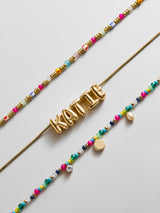 BaubleBar Rowan Semi-Precious Custom Layered Necklace - St. Tropez - 
    Multicolored layered necklace set 
  
